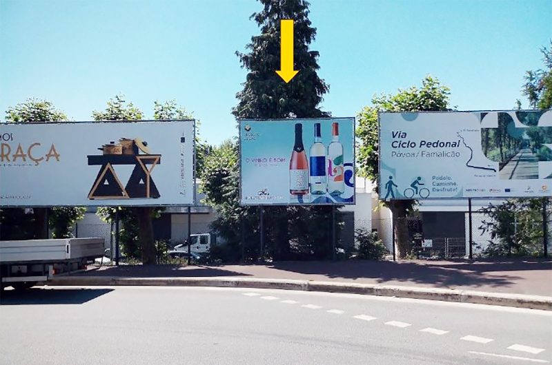 Presença em vários pontos da cidade